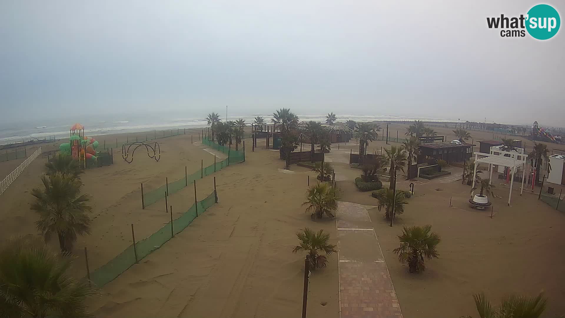 Bagno Primavera Beach – Piazzale Europa Rosolina Mare Strand webcam