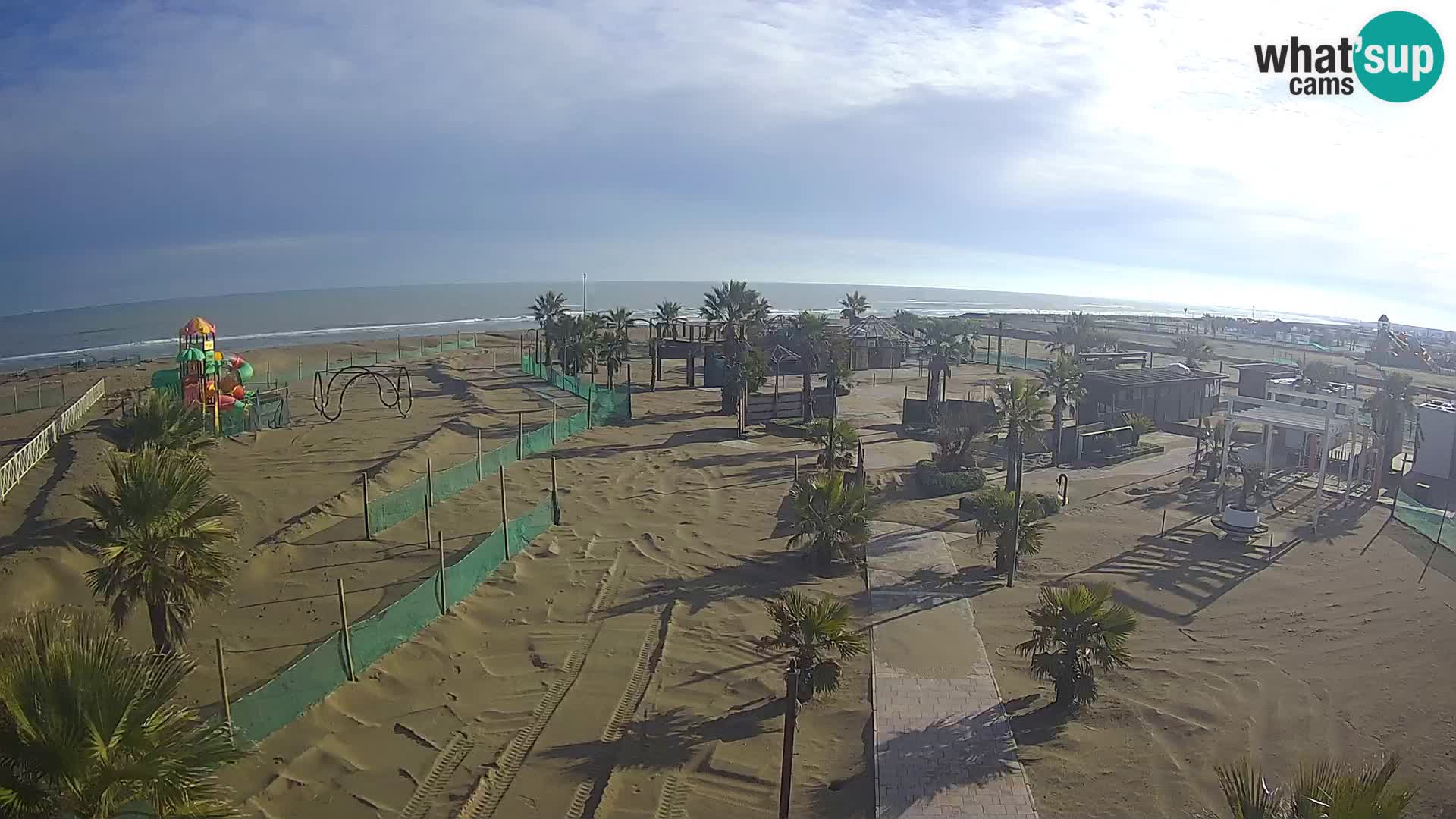 V živo Bagno Primavera Beach – Piazzale Europa Rosolina Mare webcam