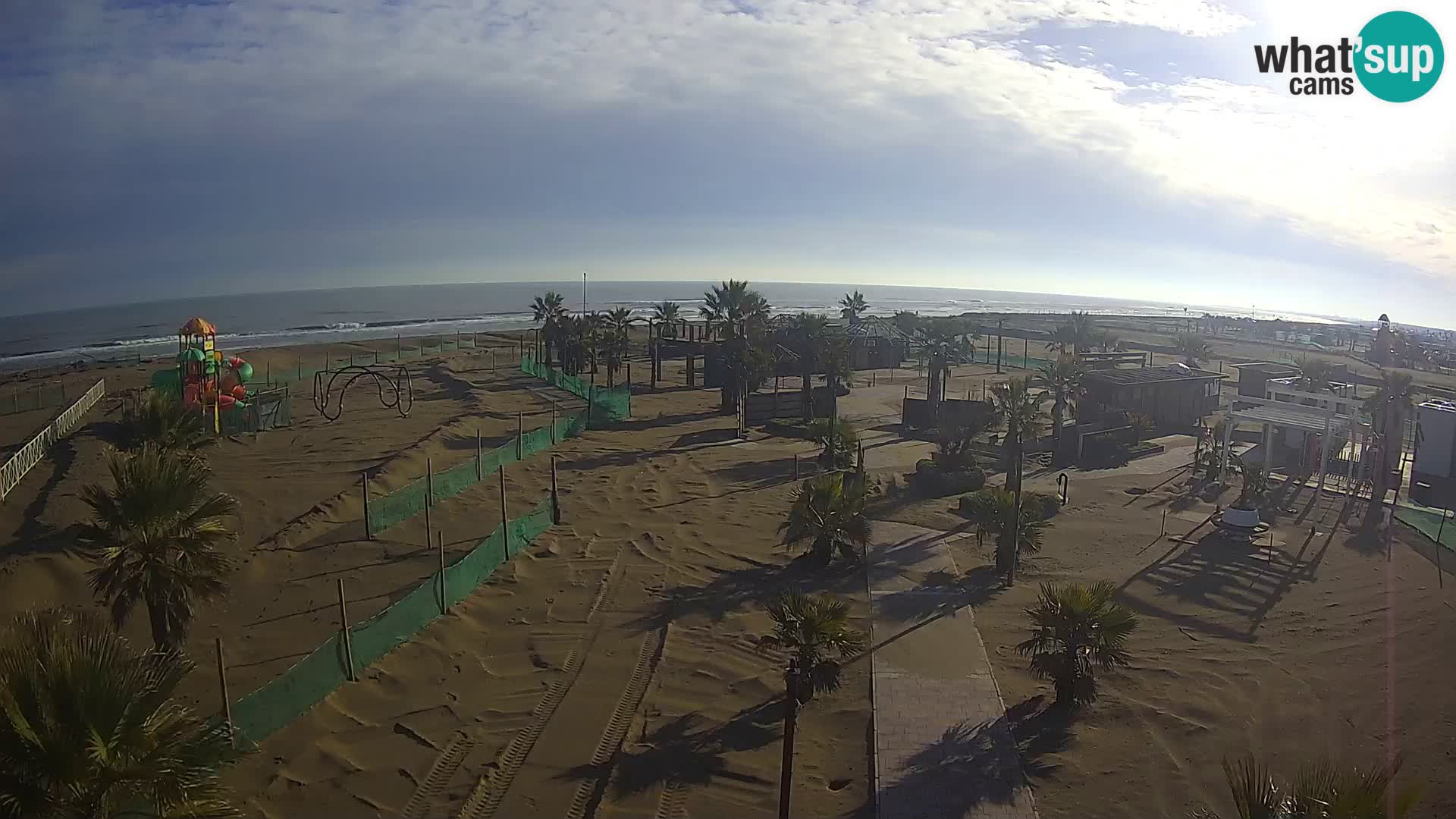 Bagno Primavera Beach – Piazzale Europa Rosolina Mare Strand webcam