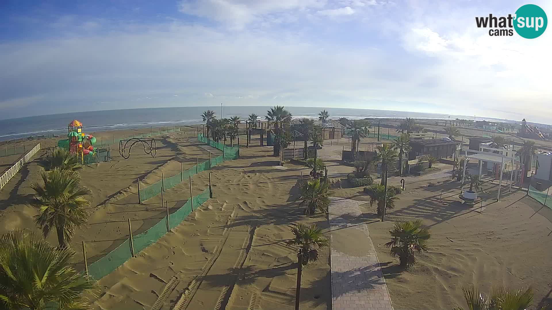 V živo Bagno Primavera Beach – Piazzale Europa Rosolina Mare webcam