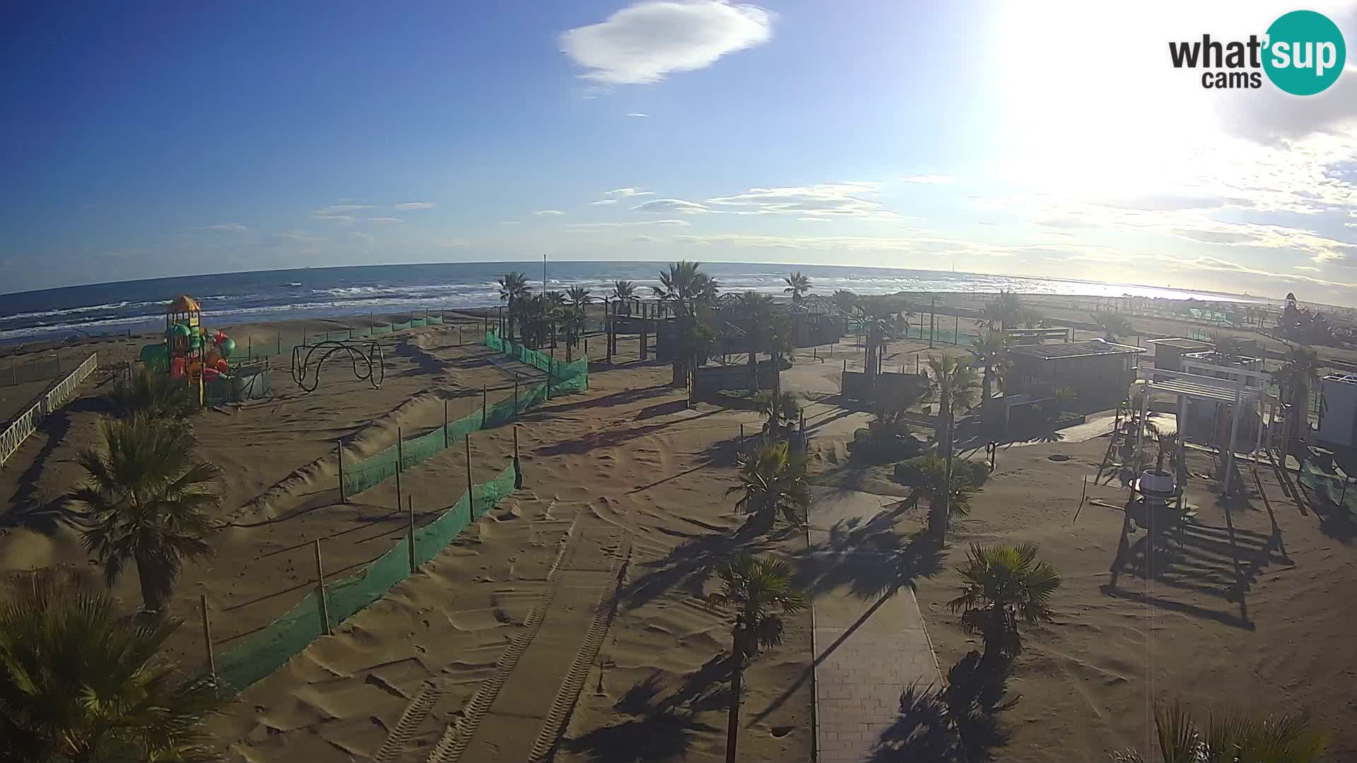 Bagno Primavera Beach – Piazzale Europa Rosolina Mare Strand webcam