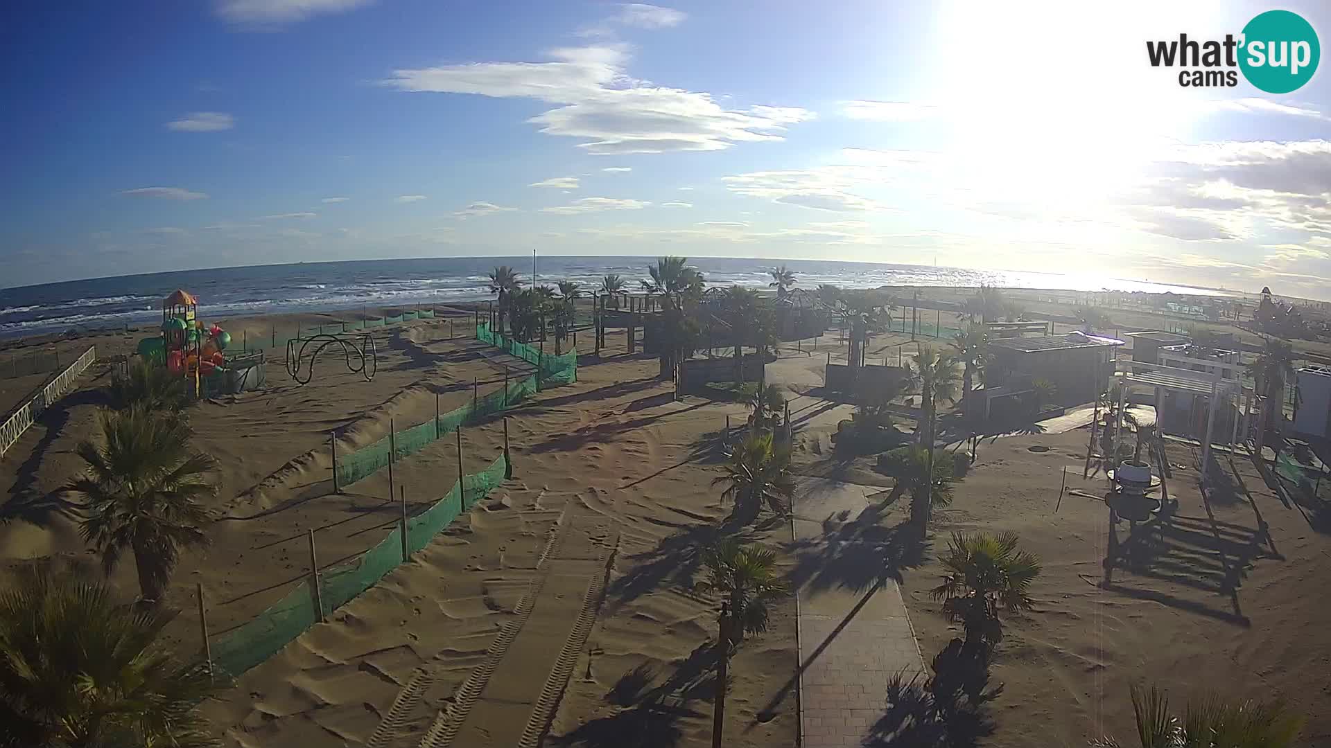 Bagno Primavera Beach – Piazzale Europa Rosolina Mare Strand webcam