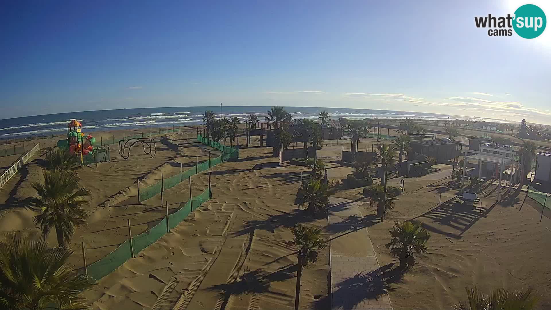 V živo Bagno Primavera Beach – Piazzale Europa Rosolina Mare webcam