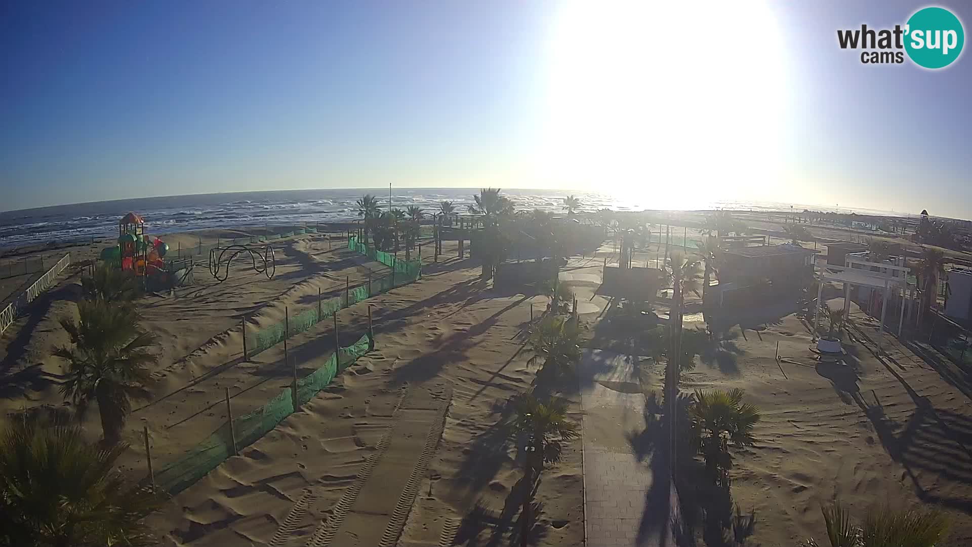 V živo Bagno Primavera Beach – Piazzale Europa Rosolina Mare webcam