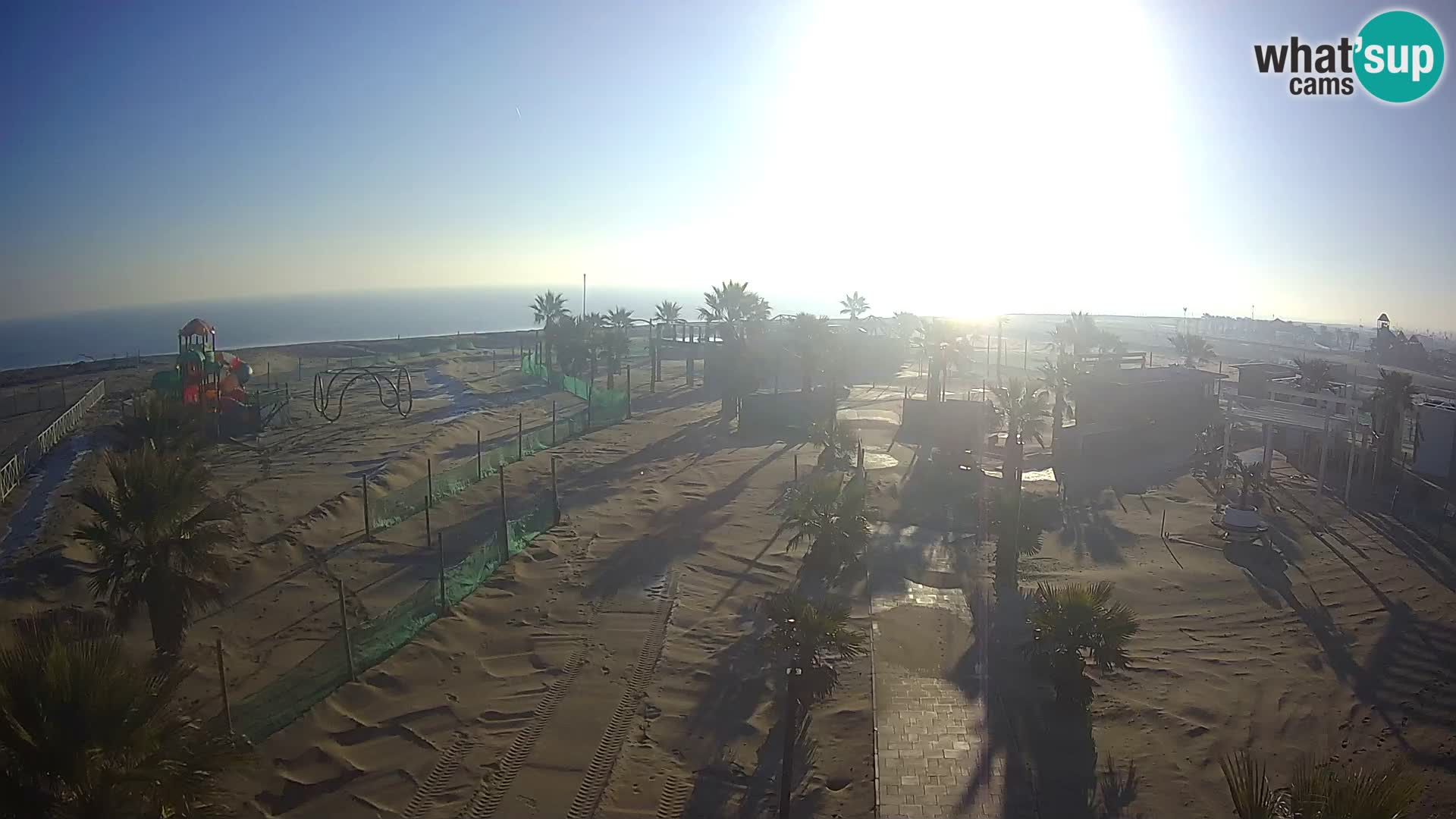 V živo Bagno Primavera Beach – Piazzale Europa Rosolina Mare webcam