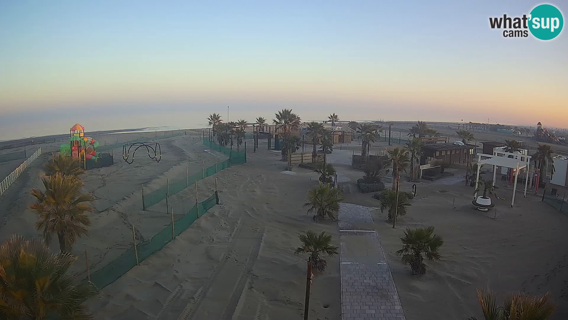 Bagno Primavera Beach – Piazzale Europa Rosolina Mare Strand webcam