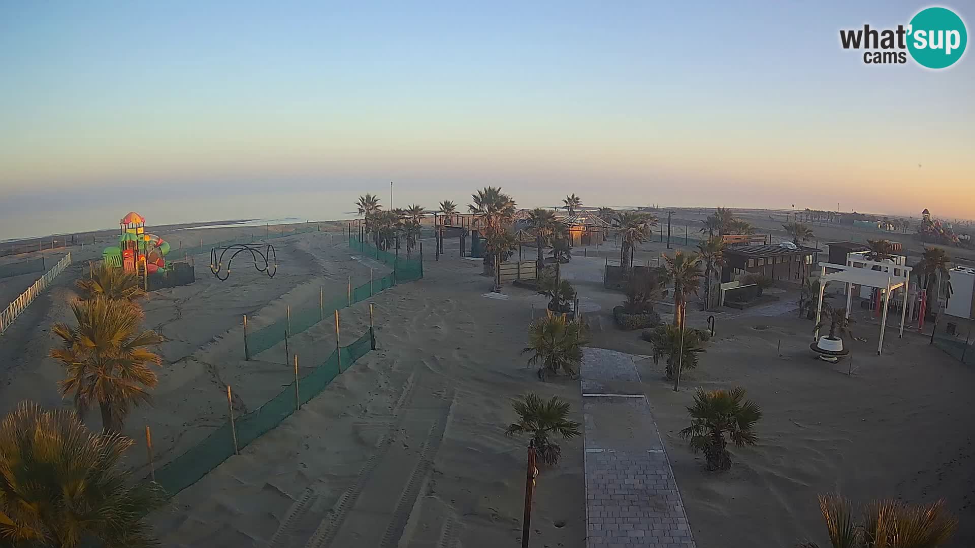 V živo Bagno Primavera Beach – Piazzale Europa Rosolina Mare webcam