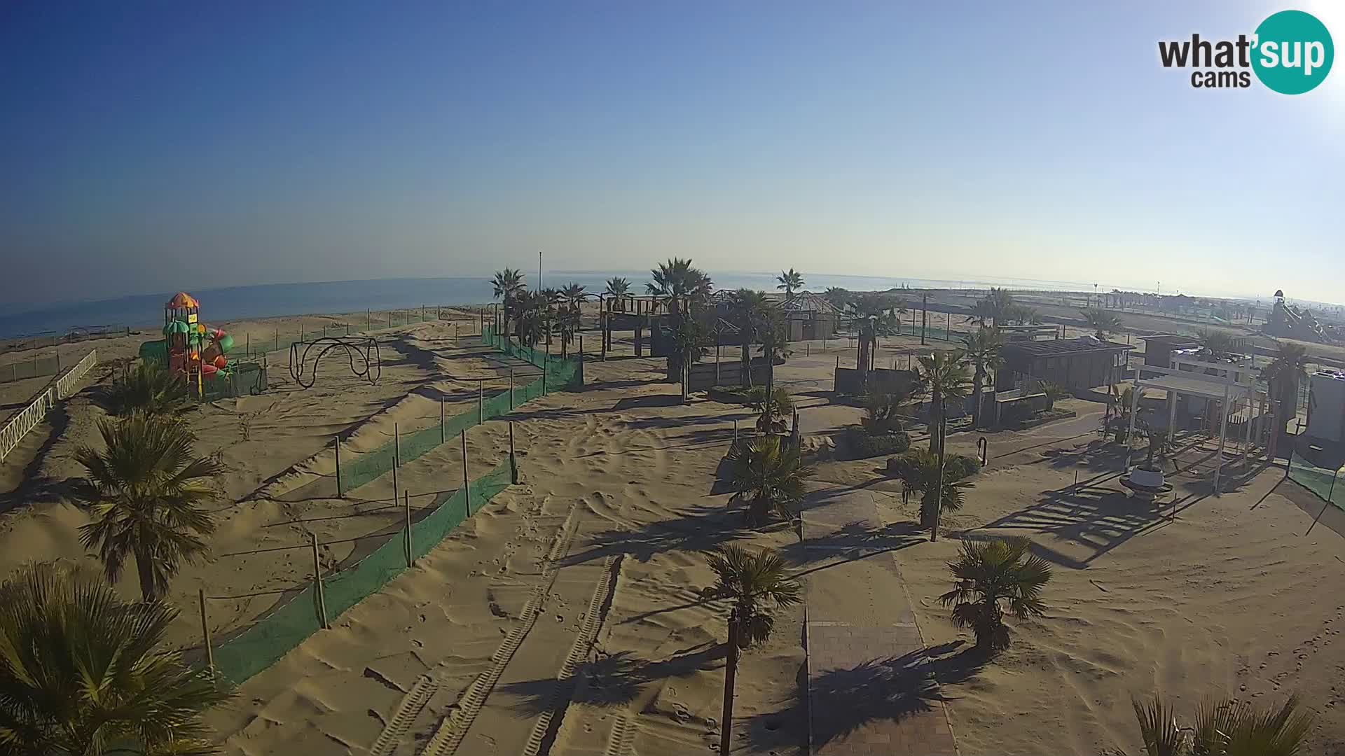 Bagno Primavera Beach – Piazzale Europa Rosolina Mare Strand webcam