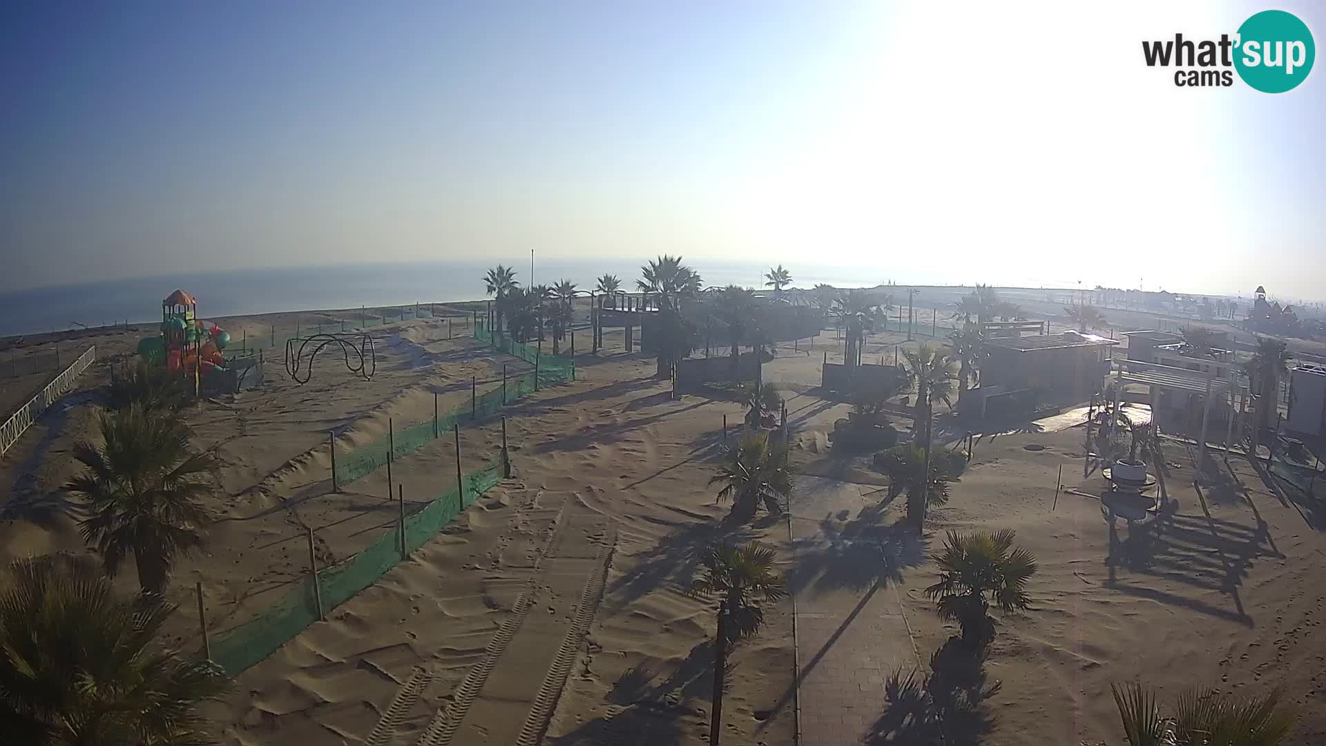 Bagno Primavera Beach – Piazzale Europa Rosolina Mare Strand webcam