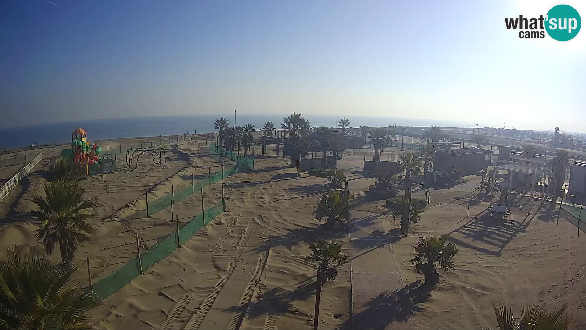 V živo Bagno Primavera Beach – Piazzale Europa Rosolina Mare webcam