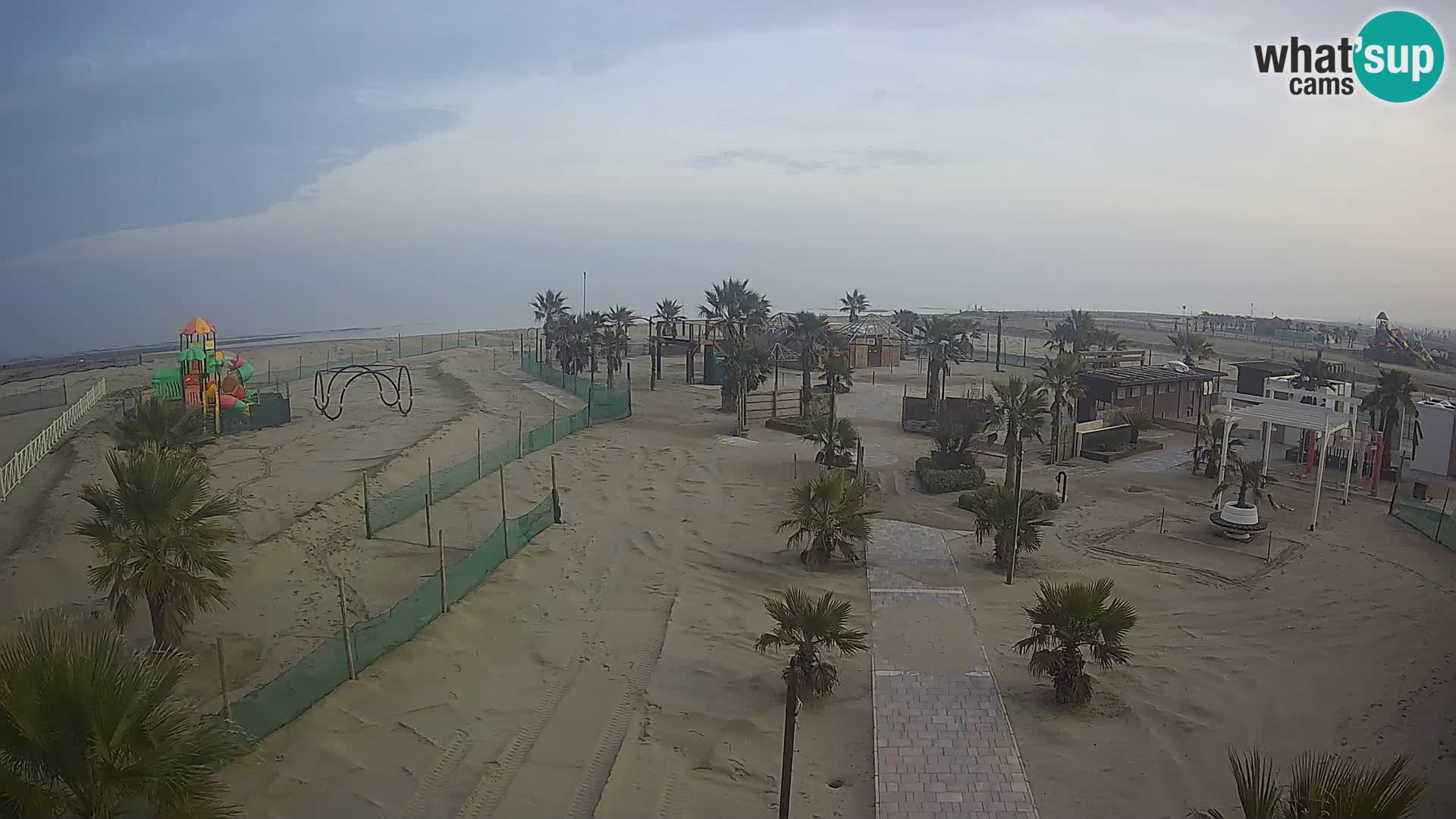 Bagno Primavera Beach – Piazzale Europa Rosolina Mare Strand webcam