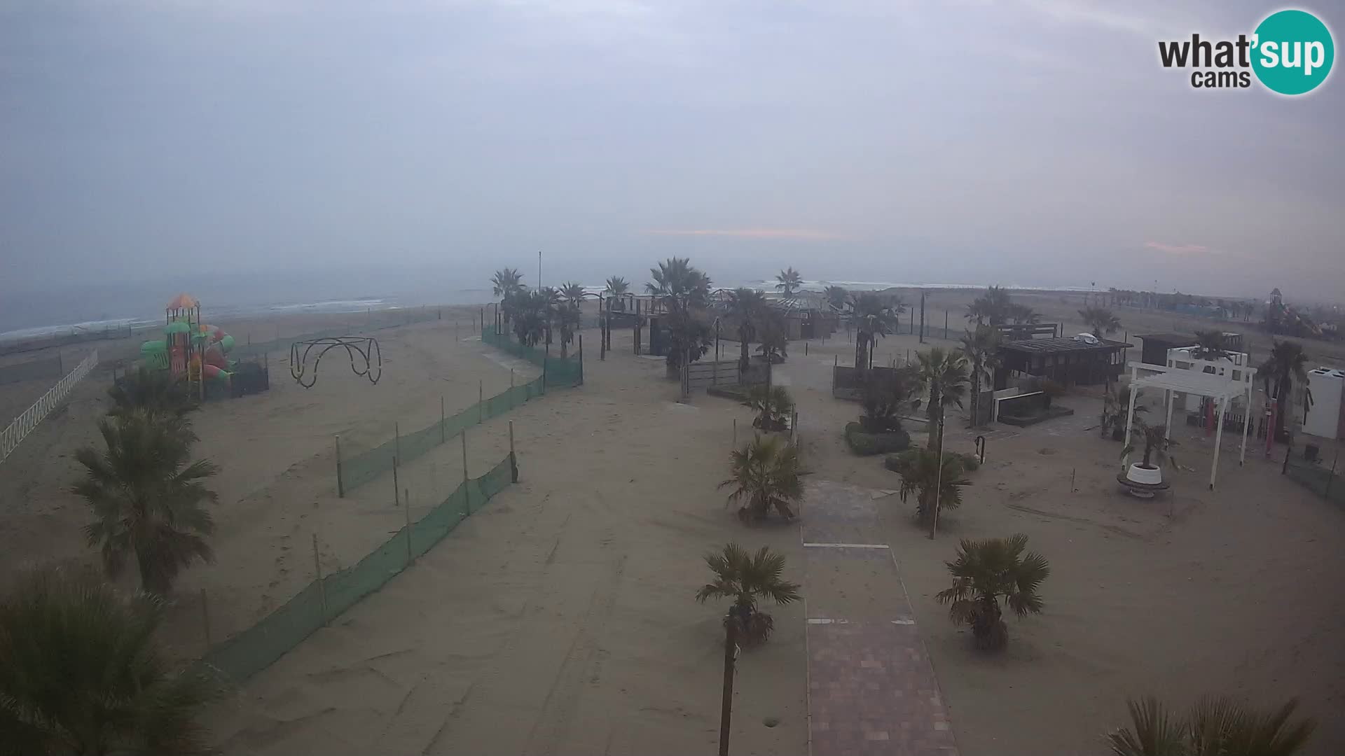 Bagno Primavera Beach – Piazzale Europa Rosolina Mare Strand webcam