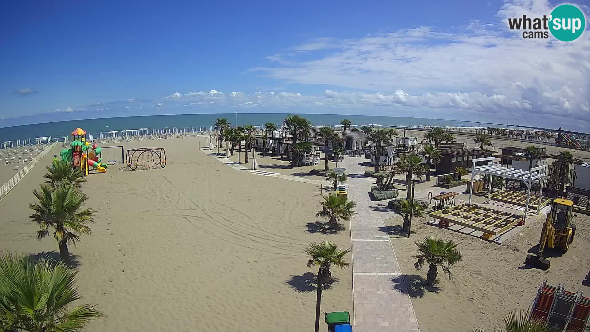 Bagno Primavera Beach – Piazzale Europa Rosolina Mare Strand webcam