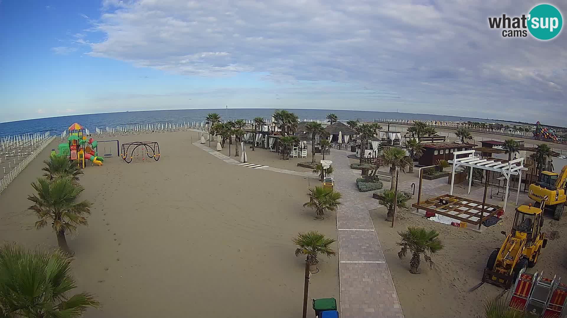 Live Bagno Primavera Beach – Piazzale Europa Rosolina Mare webcam