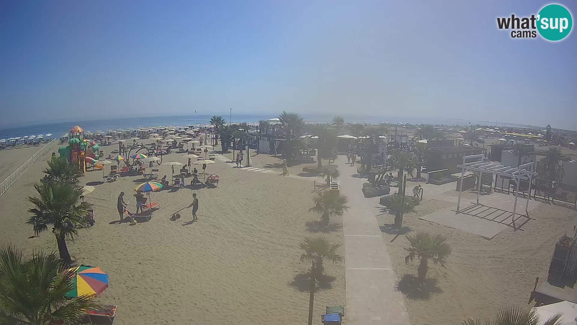 Live Bagno Primavera Beach – Piazzale Europa Rosolina Mare webcam