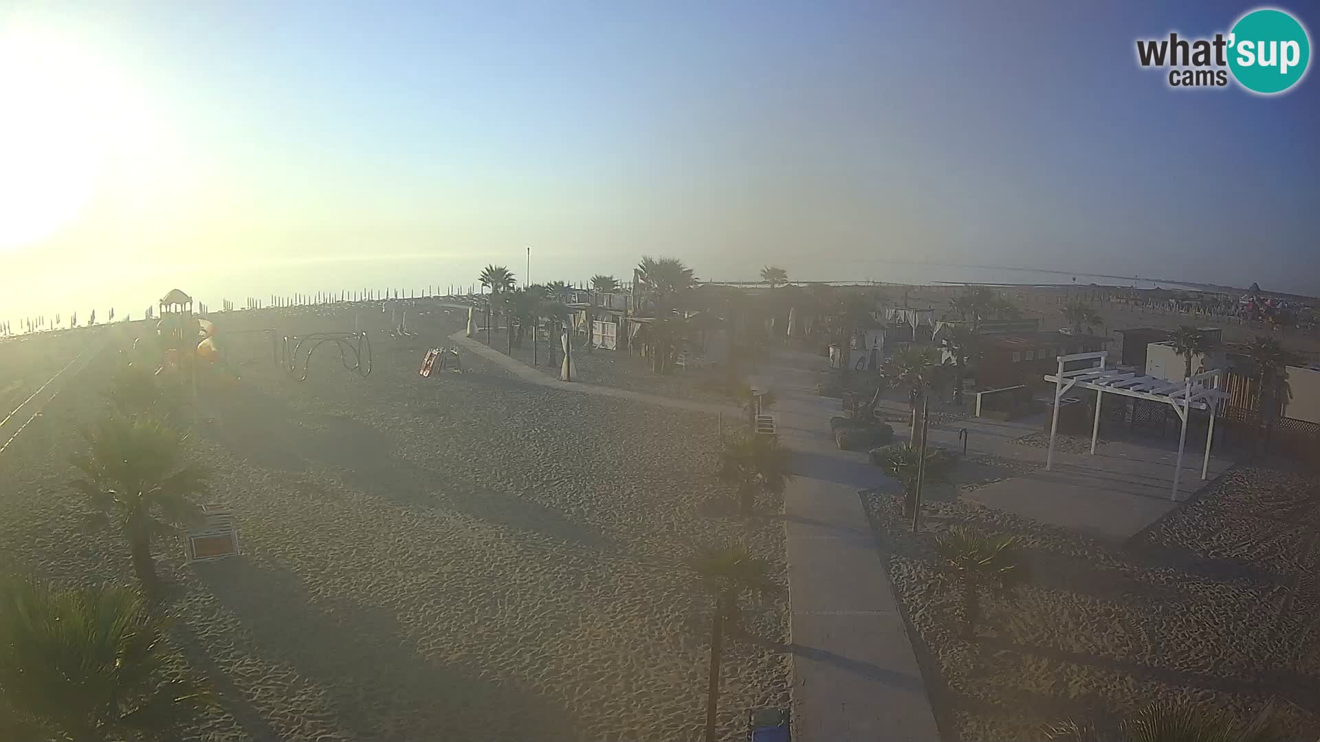 Bagno Primavera Beach – Piazzale Europa Rosolina Mare Strand webcam