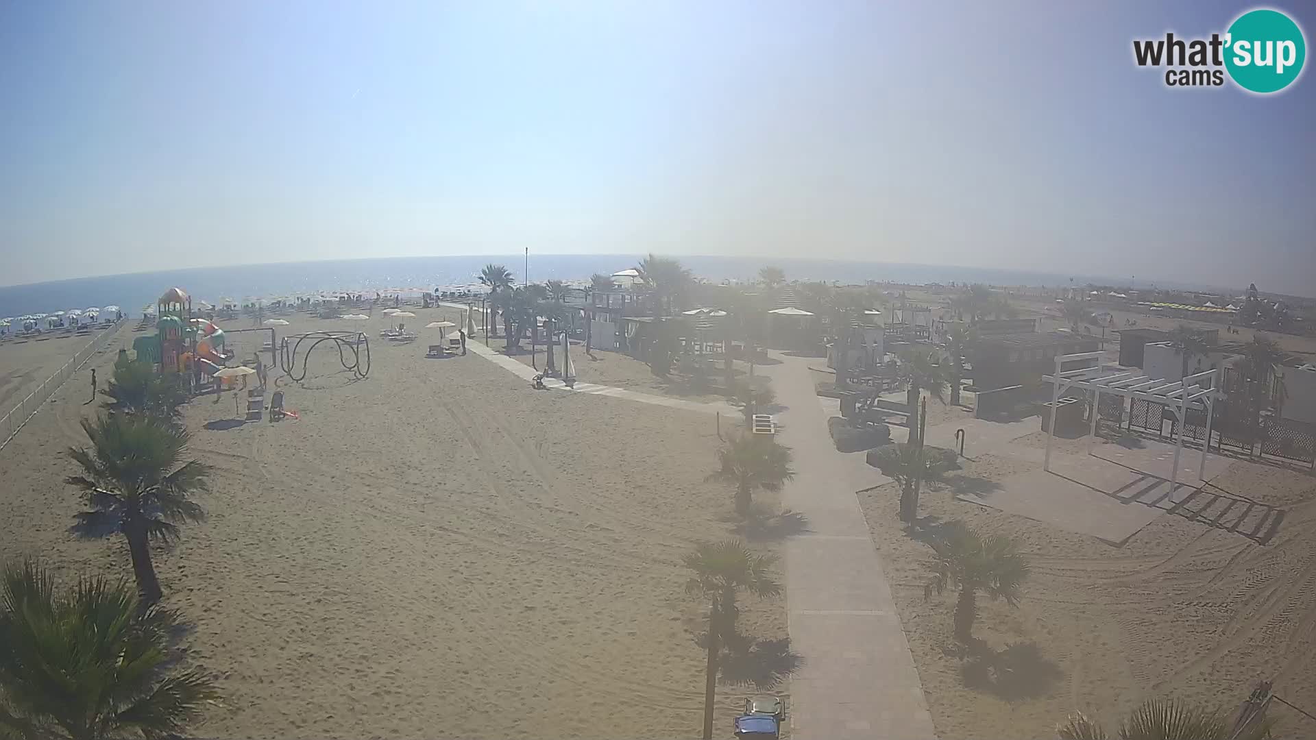 Bagno Primavera Beach – Piazzale Europa Rosolina Mare Strand webcam