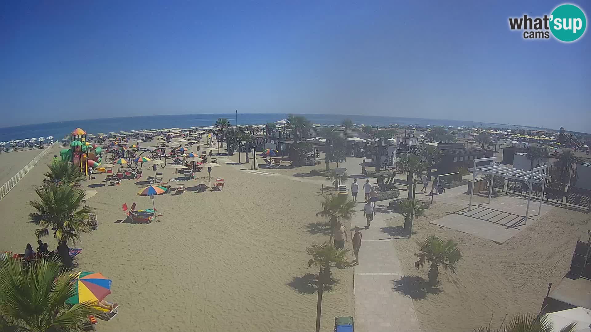 Live Bagno Primavera Beach – Piazzale Europa Rosolina Mare webcam