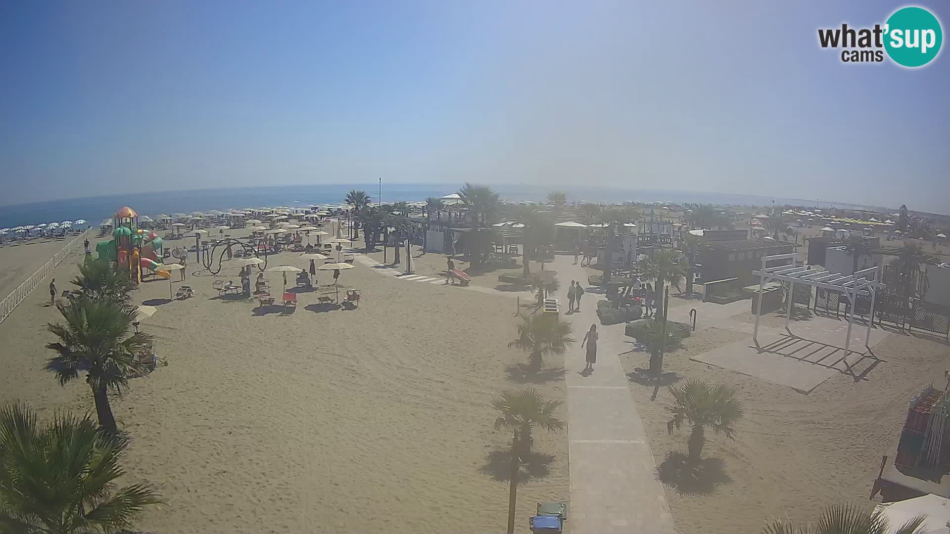 V živo Bagno Primavera Beach – Piazzale Europa Rosolina Mare webcam