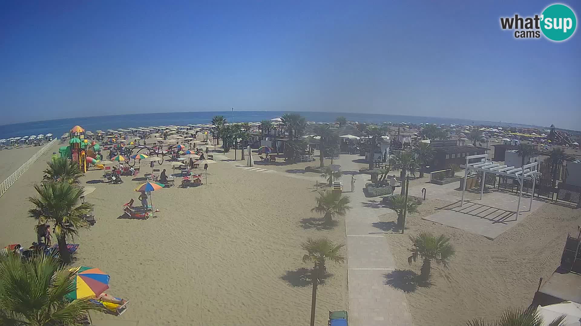 Live Bagno Primavera Beach – Piazzale Europa Rosolina Mare webcam