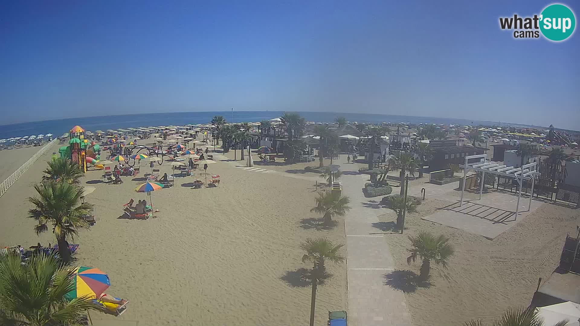 Live Bagno Primavera Beach – Piazzale Europa Rosolina Mare webcam