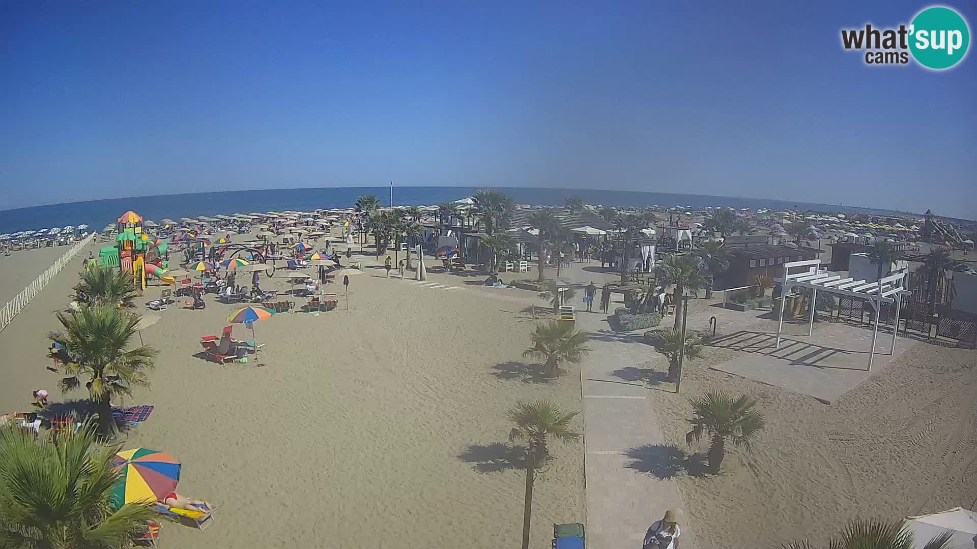 Live Bagno Primavera Beach – Piazzale Europa Rosolina Mare webcam