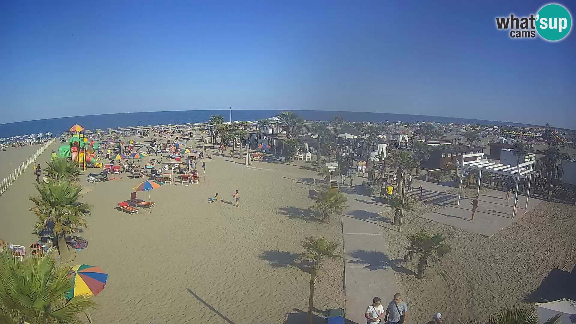 V živo Bagno Primavera Beach – Piazzale Europa Rosolina Mare webcam