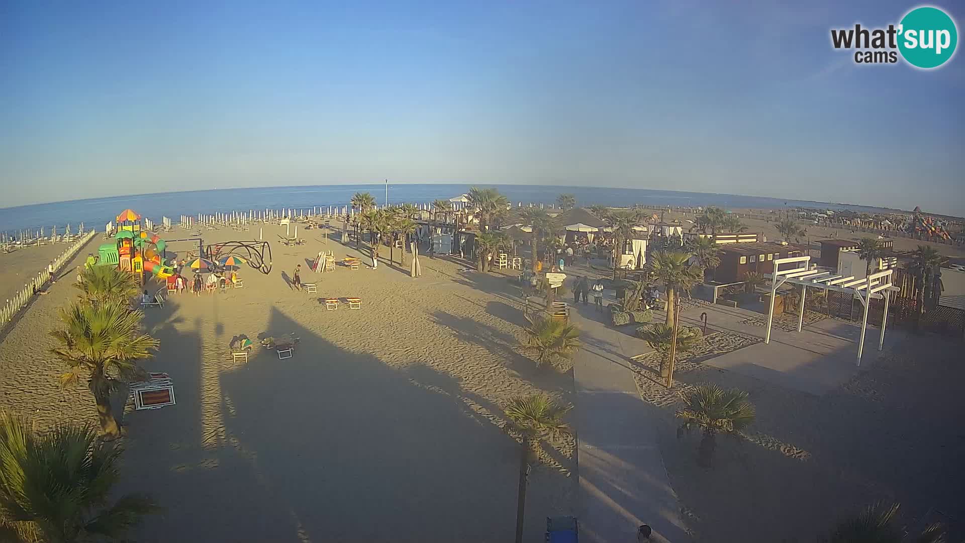 V živo Bagno Primavera Beach – Piazzale Europa Rosolina Mare webcam