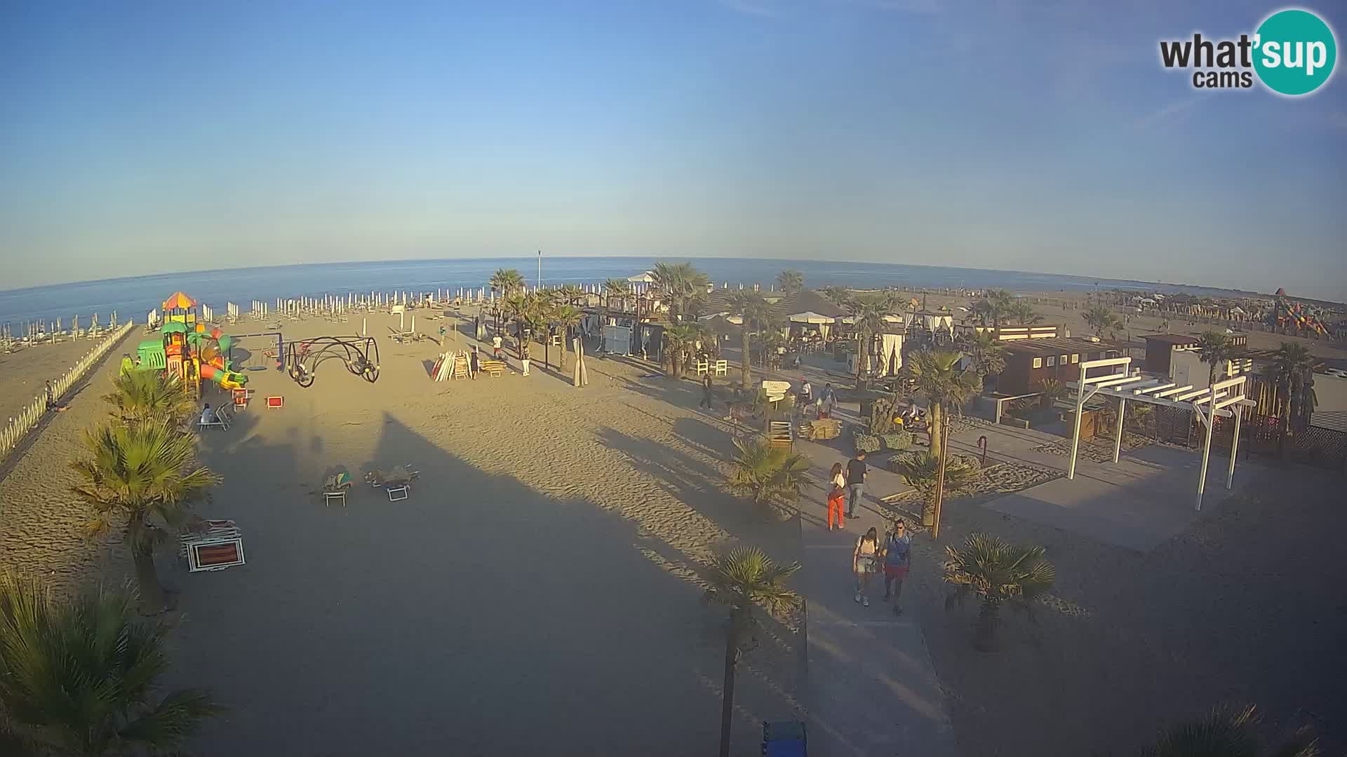 V živo Bagno Primavera Beach – Piazzale Europa Rosolina Mare webcam