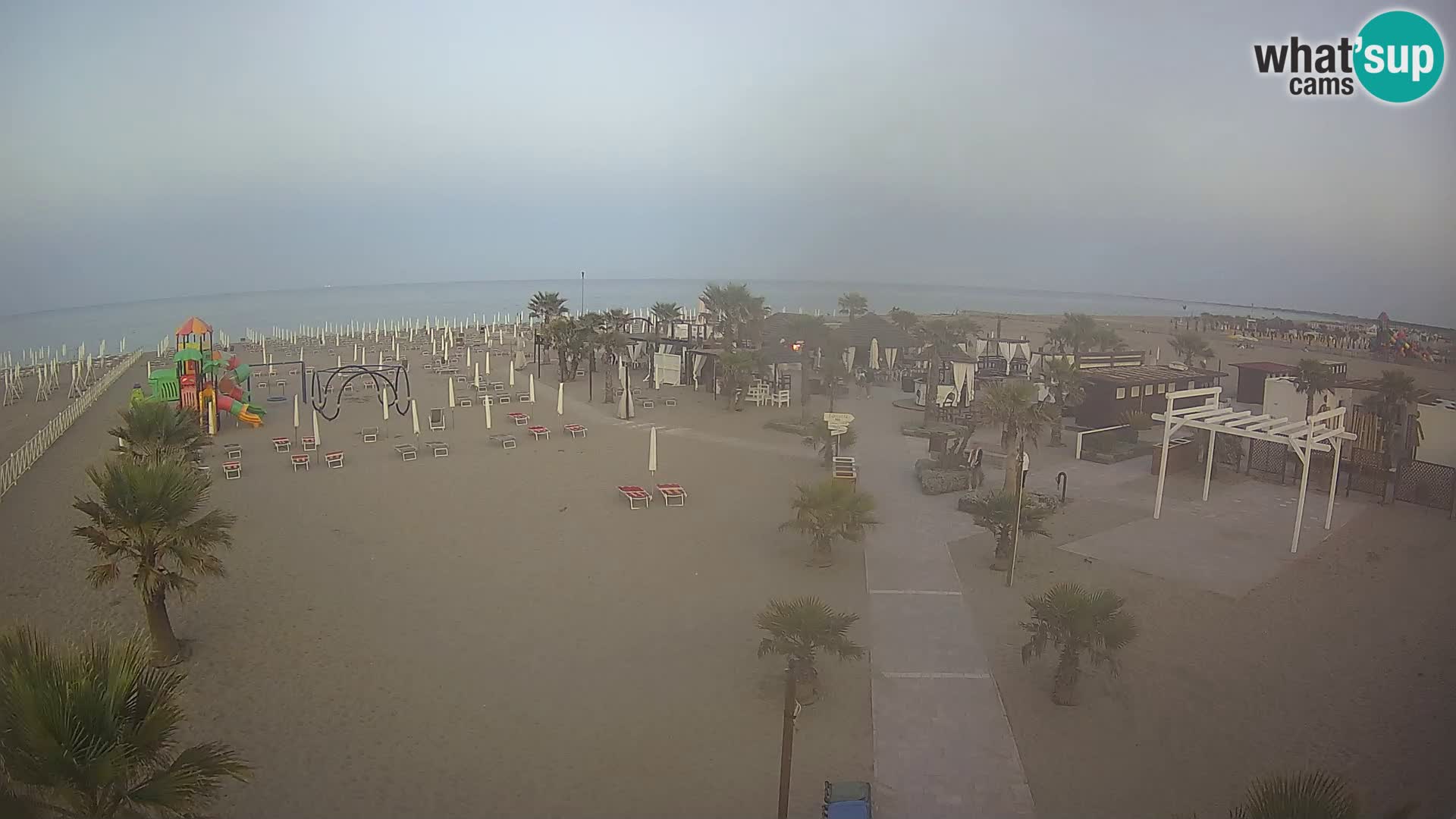 Bagno Primavera Beach – Piazzale Europa Rosolina Mare Strand webcam