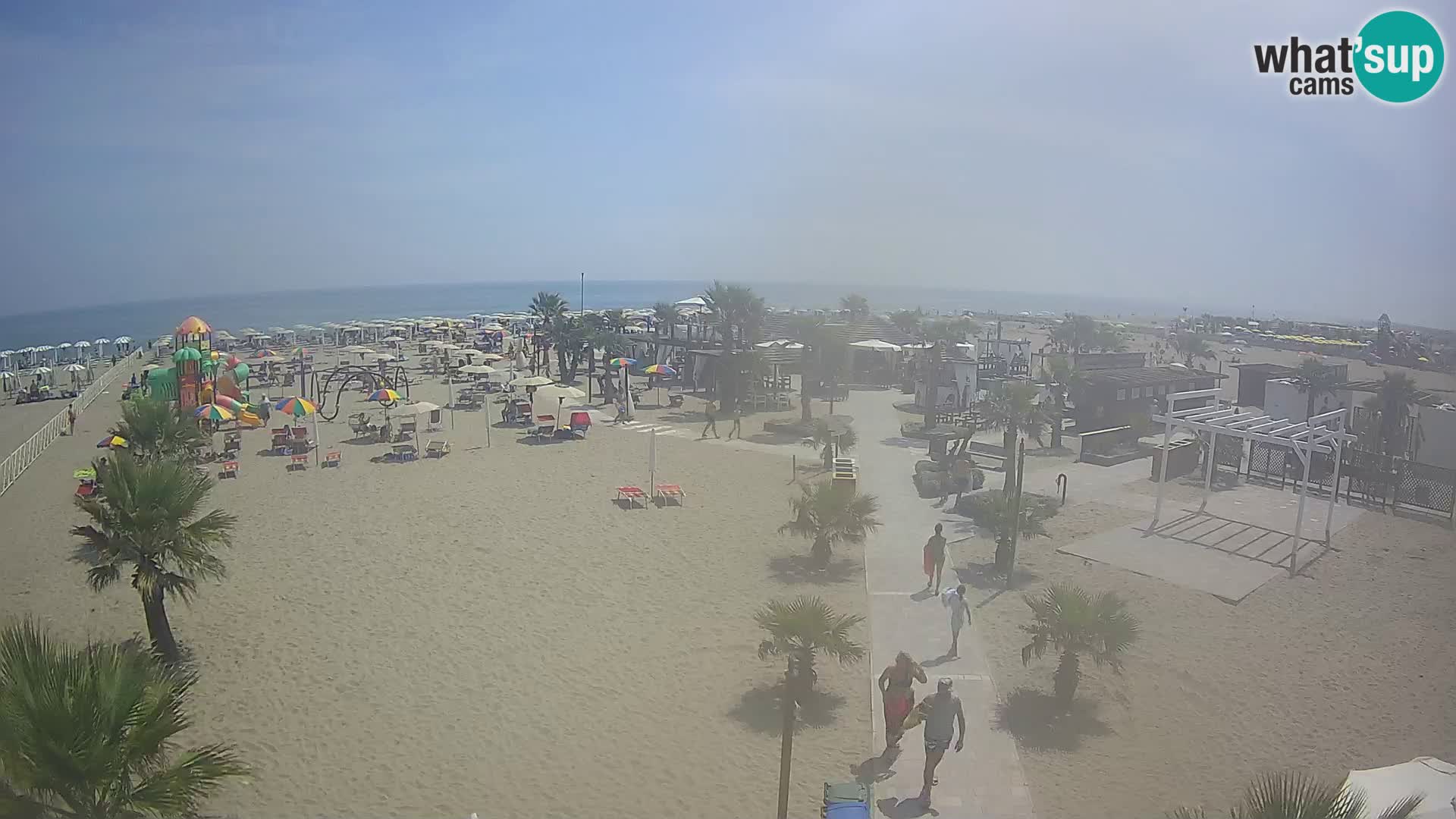 Bagno Primavera Beach – Piazzale Europa Rosolina Mare Strand webcam
