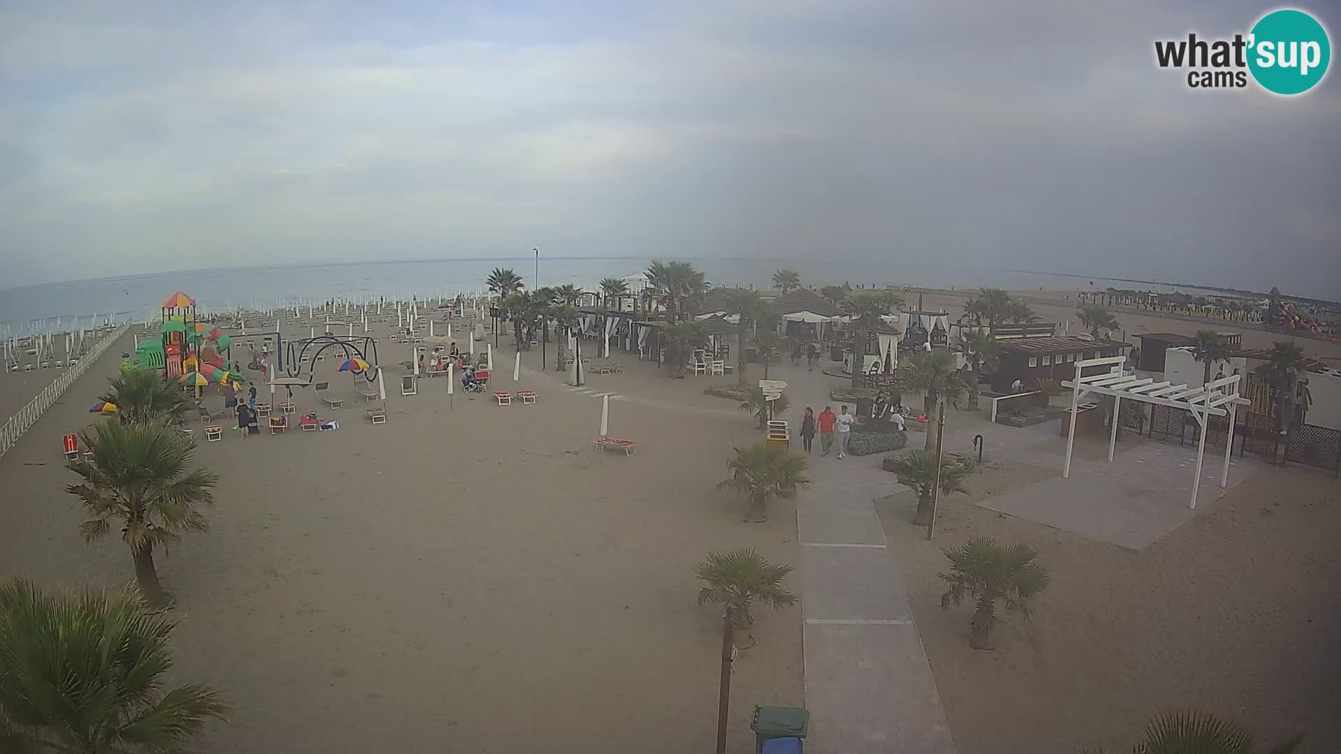 Bagno Primavera Beach – Piazzale Europa Rosolina Mare Strand webcam
