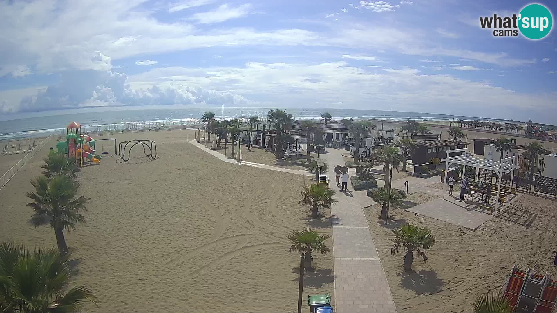 Bagno Primavera Beach – Piazzale Europa Rosolina Mare Strand webcam
