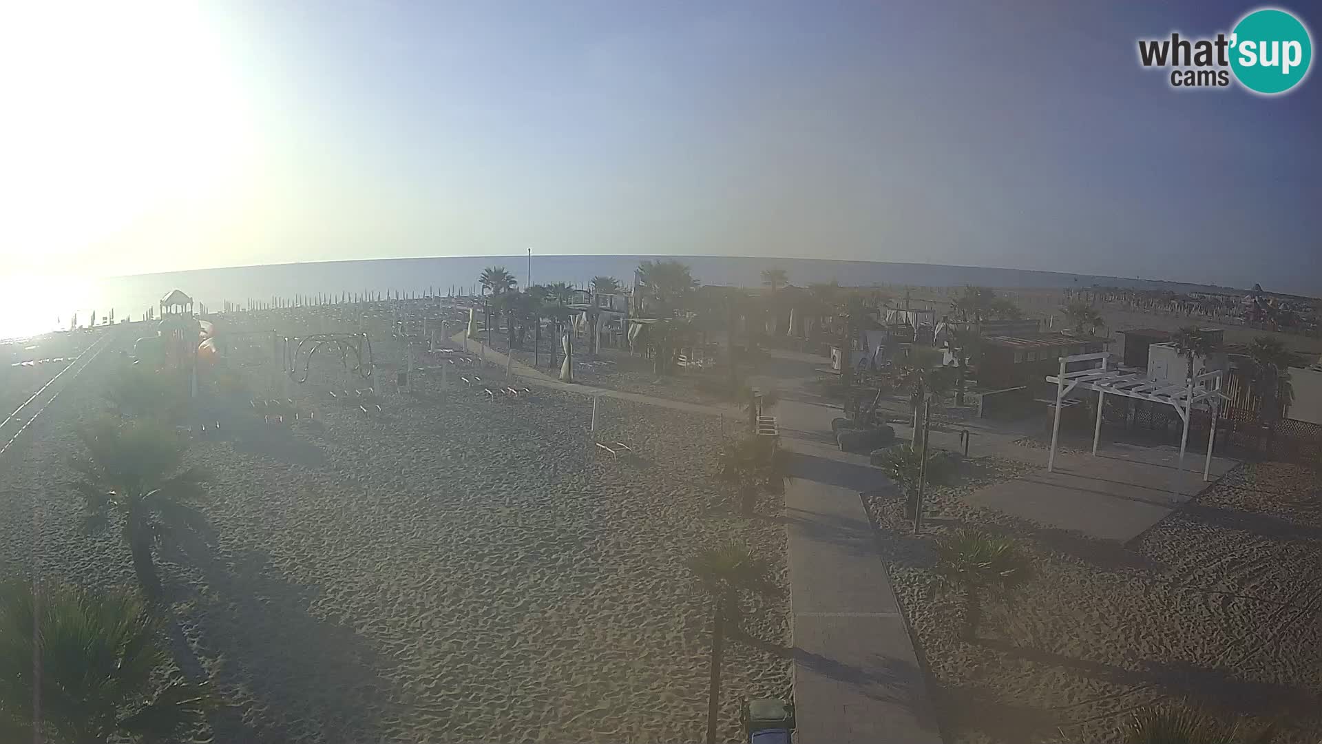 Bagno Primavera Beach – Piazzale Europa Rosolina Mare Strand webcam