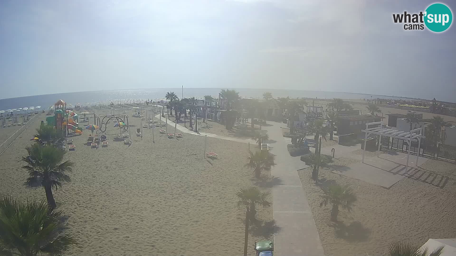 Bagno Primavera Beach – Piazzale Europa Rosolina Mare Strand webcam