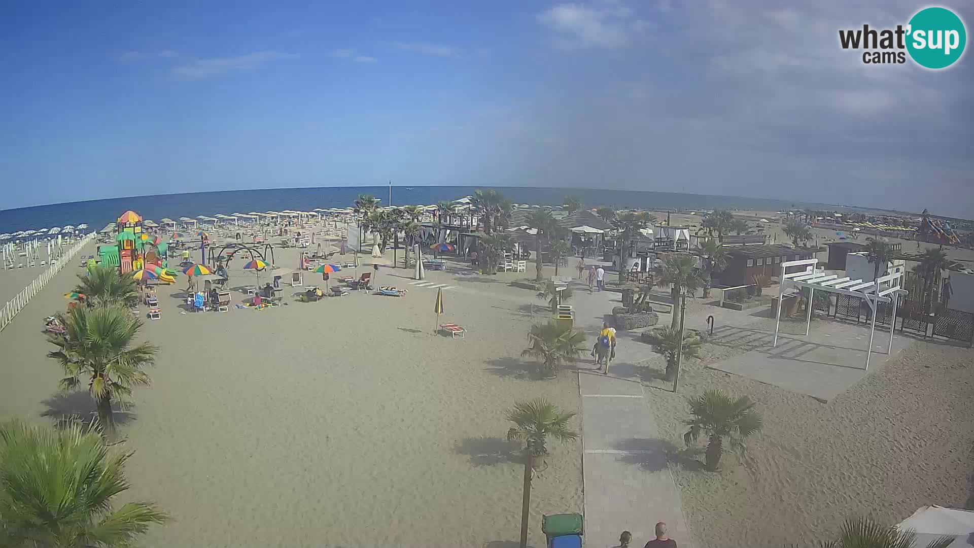 Bagno Primavera Beach – Piazzale Europa Rosolina Mare Strand webcam