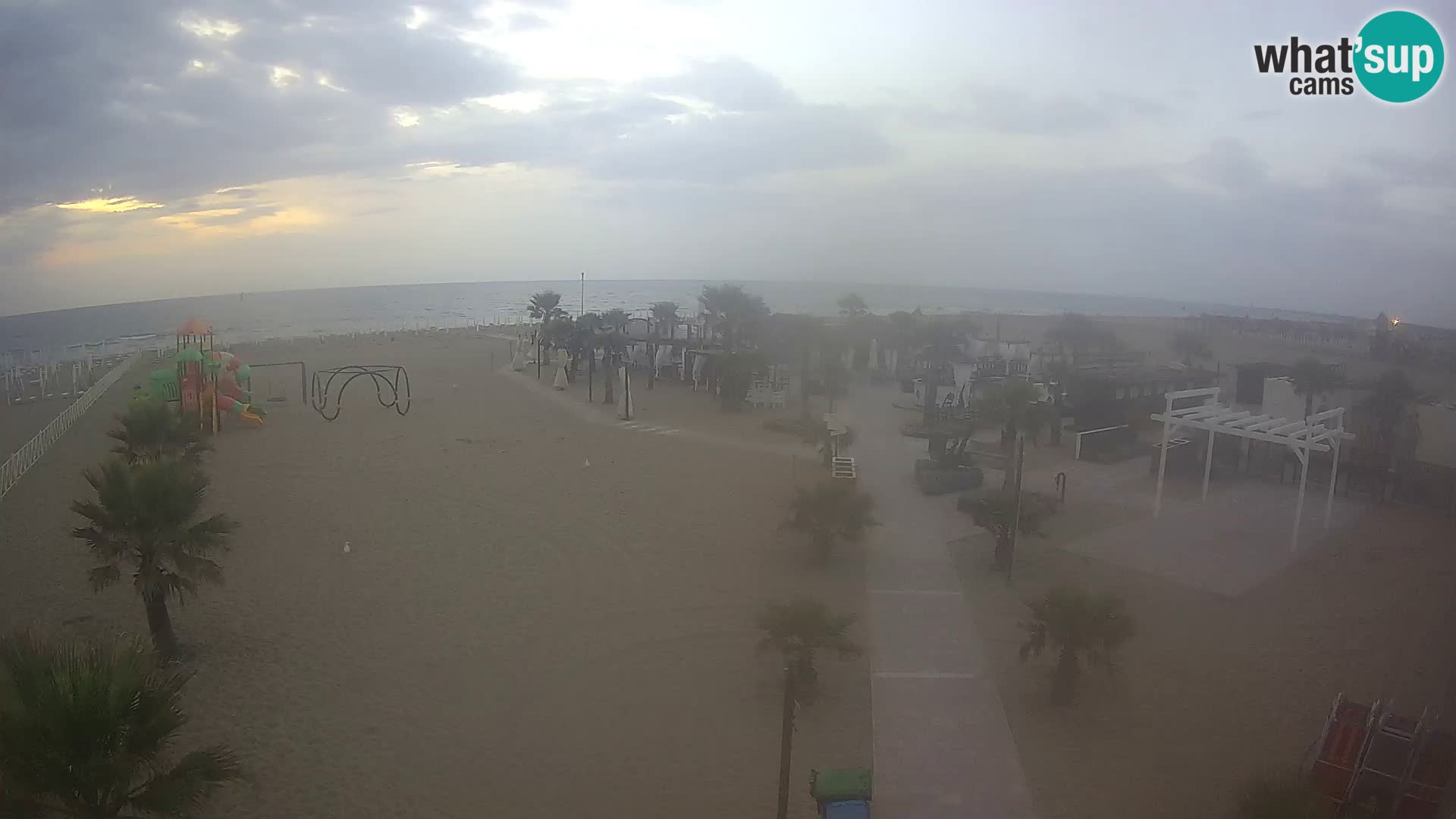 Bagno Primavera Beach – Piazzale Europa Rosolina Mare Strand webcam