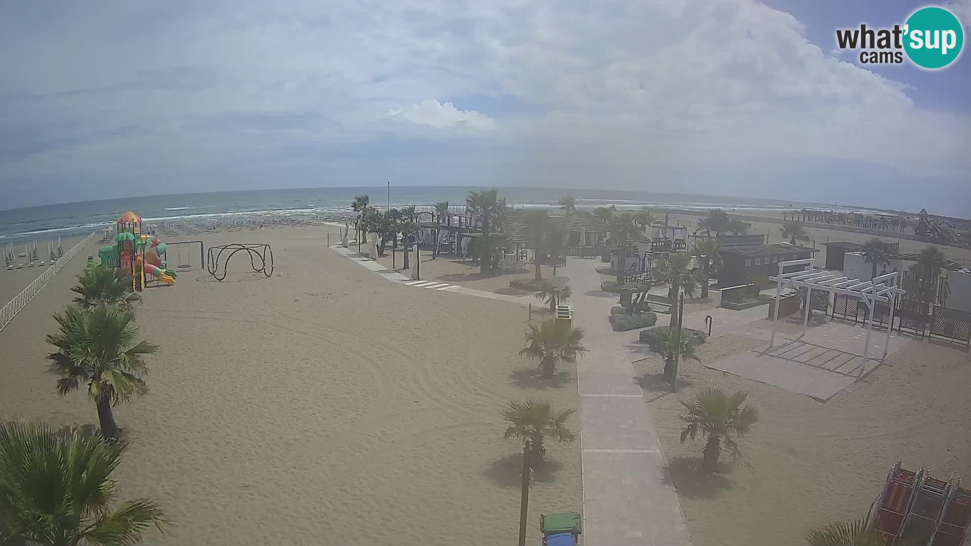 V živo Bagno Primavera Beach – Piazzale Europa Rosolina Mare webcam