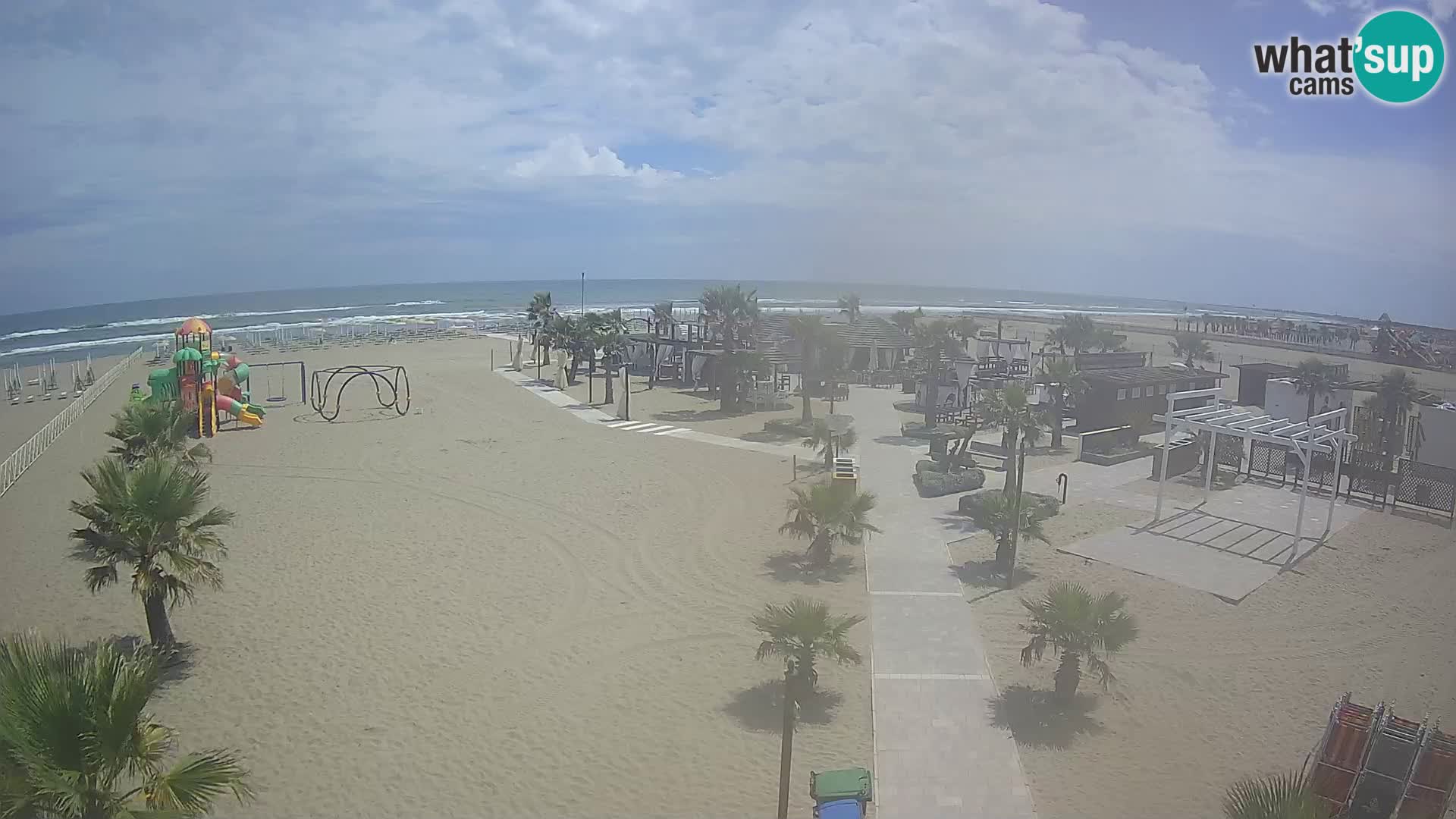 V živo Bagno Primavera Beach – Piazzale Europa Rosolina Mare webcam