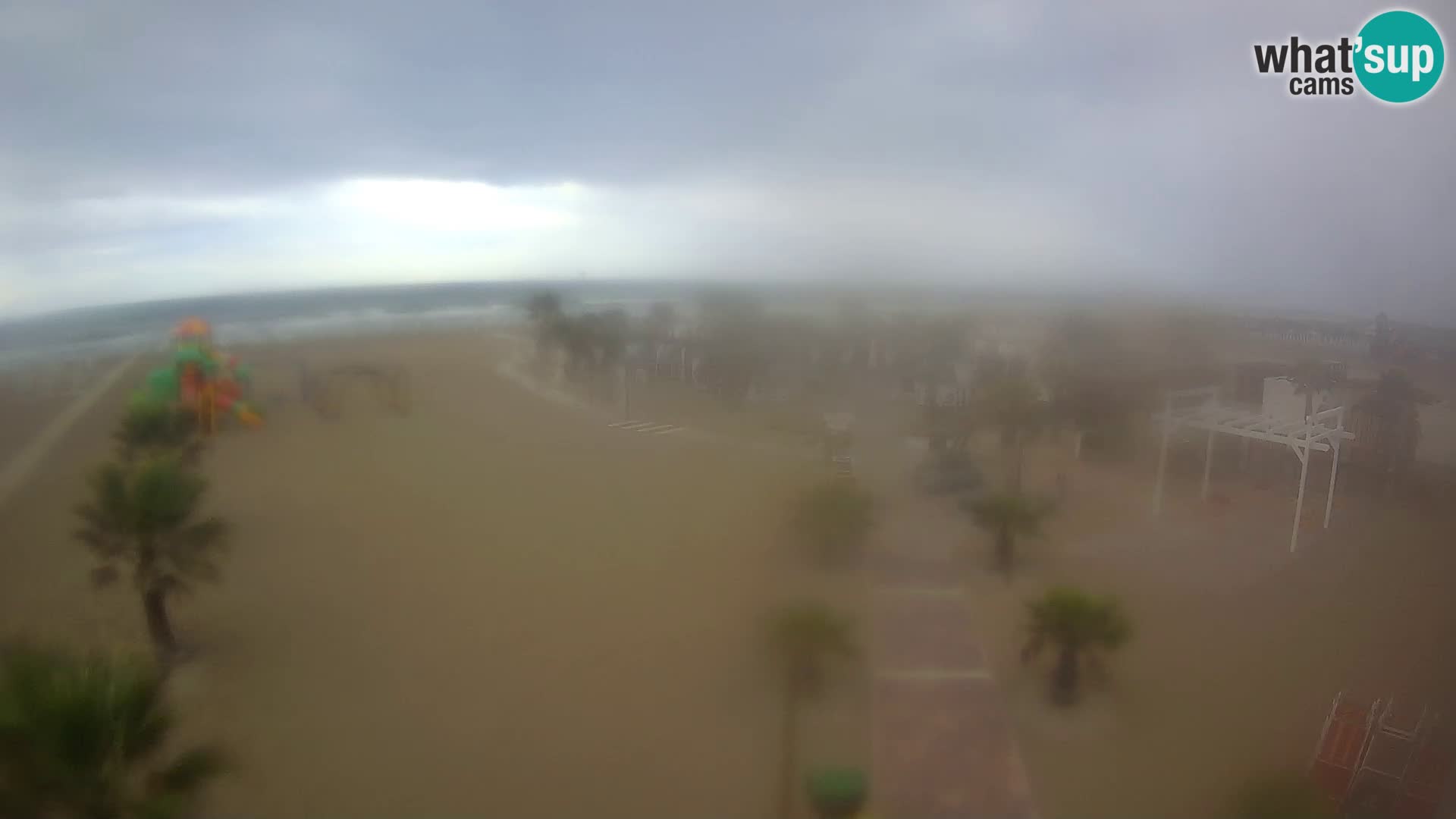 Bagno Primavera Beach – Piazzale Europa Rosolina Mare Strand webcam