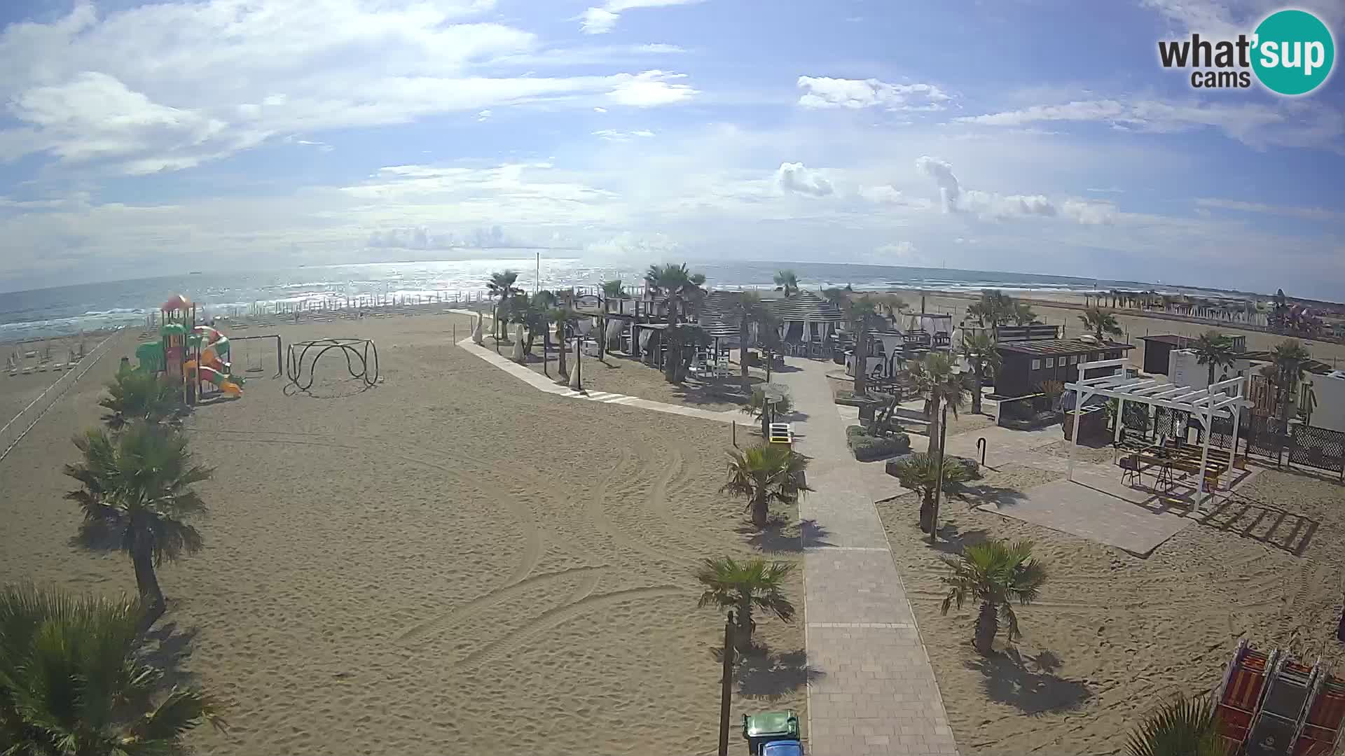 Bagno Primavera Beach – Piazzale Europa Rosolina Mare Strand webcam