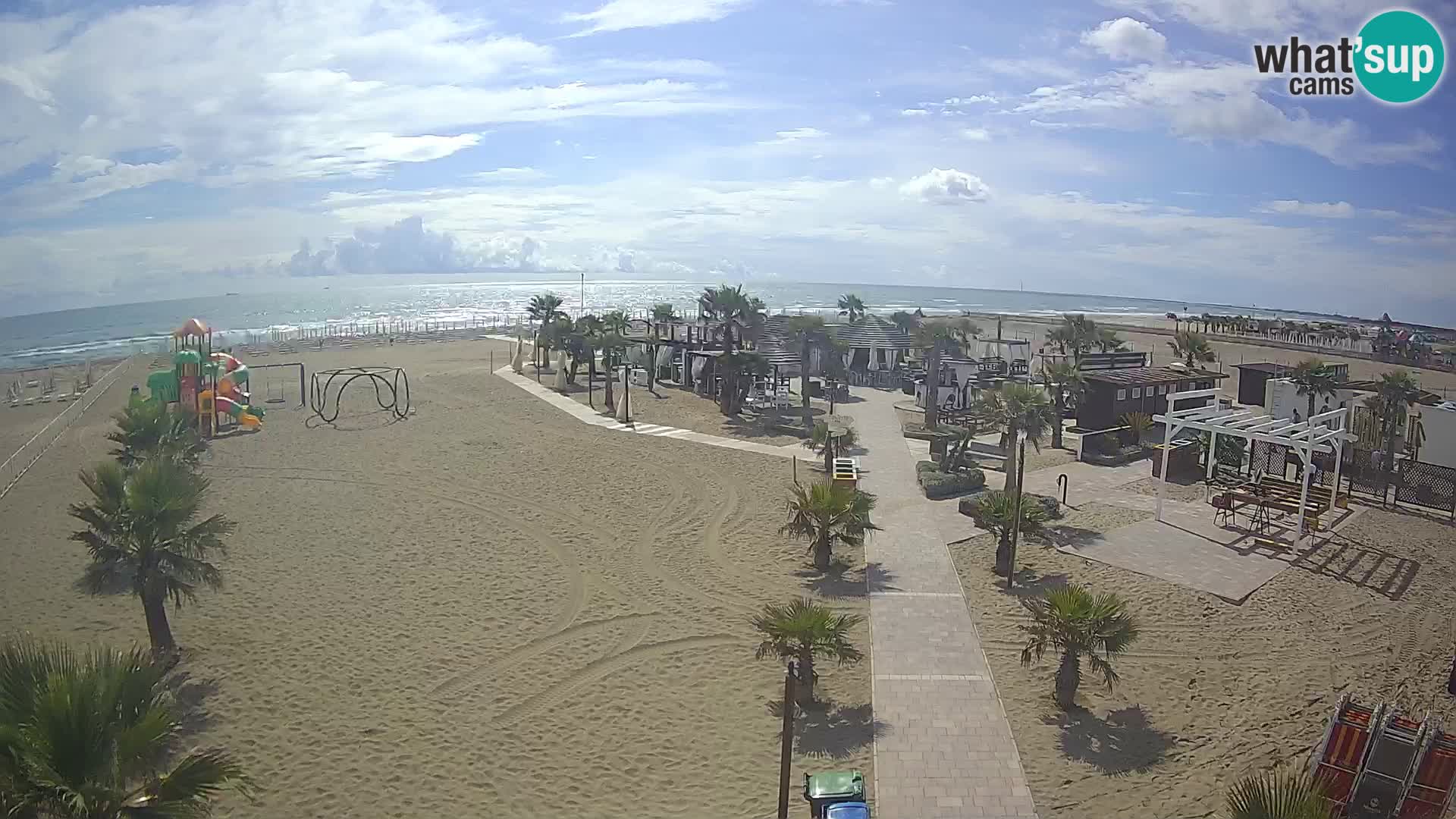 V živo Bagno Primavera Beach – Piazzale Europa Rosolina Mare webcam