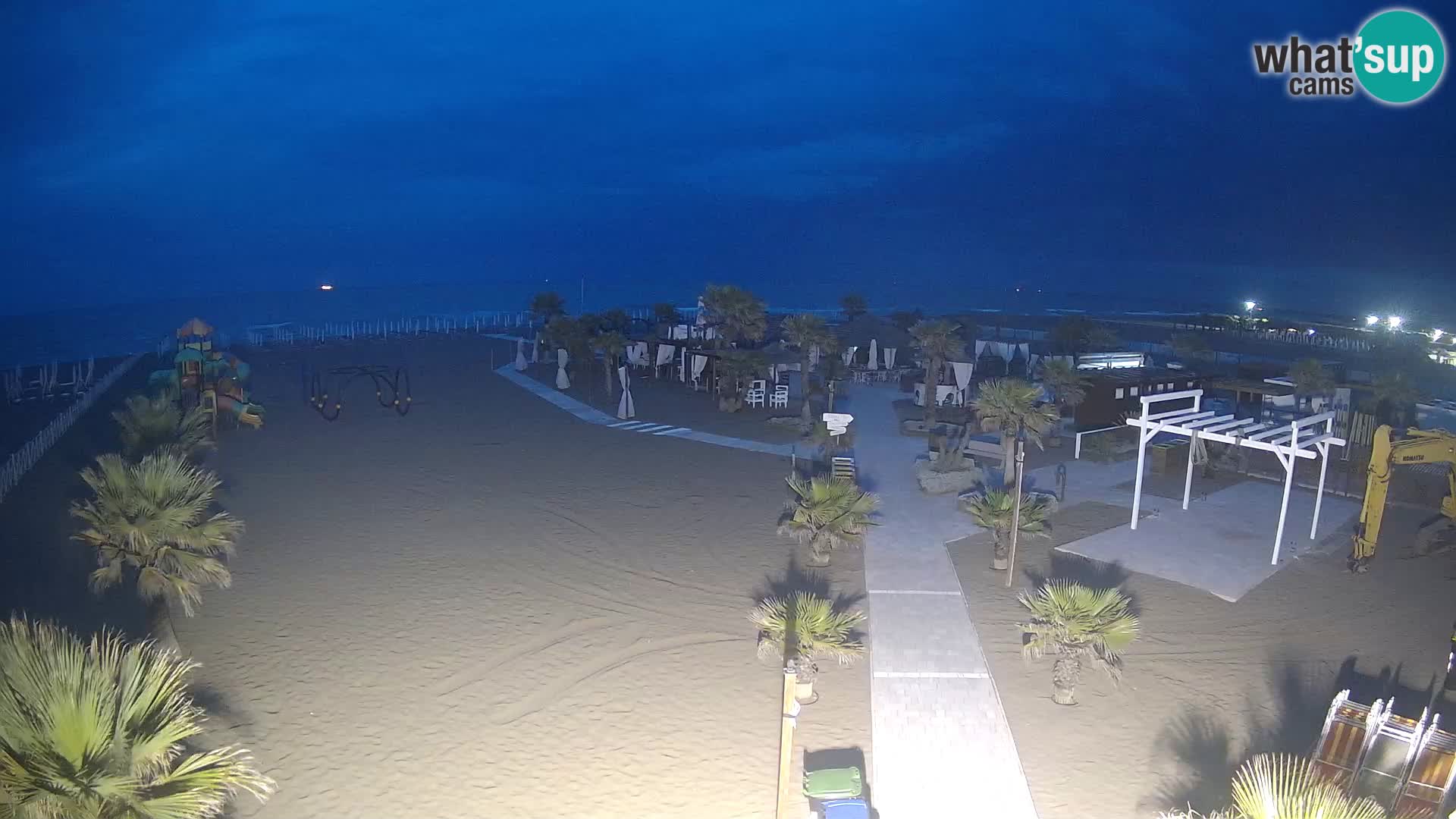 Bagno Primavera Beach – Piazzale Europa Rosolina Mare Strand webcam