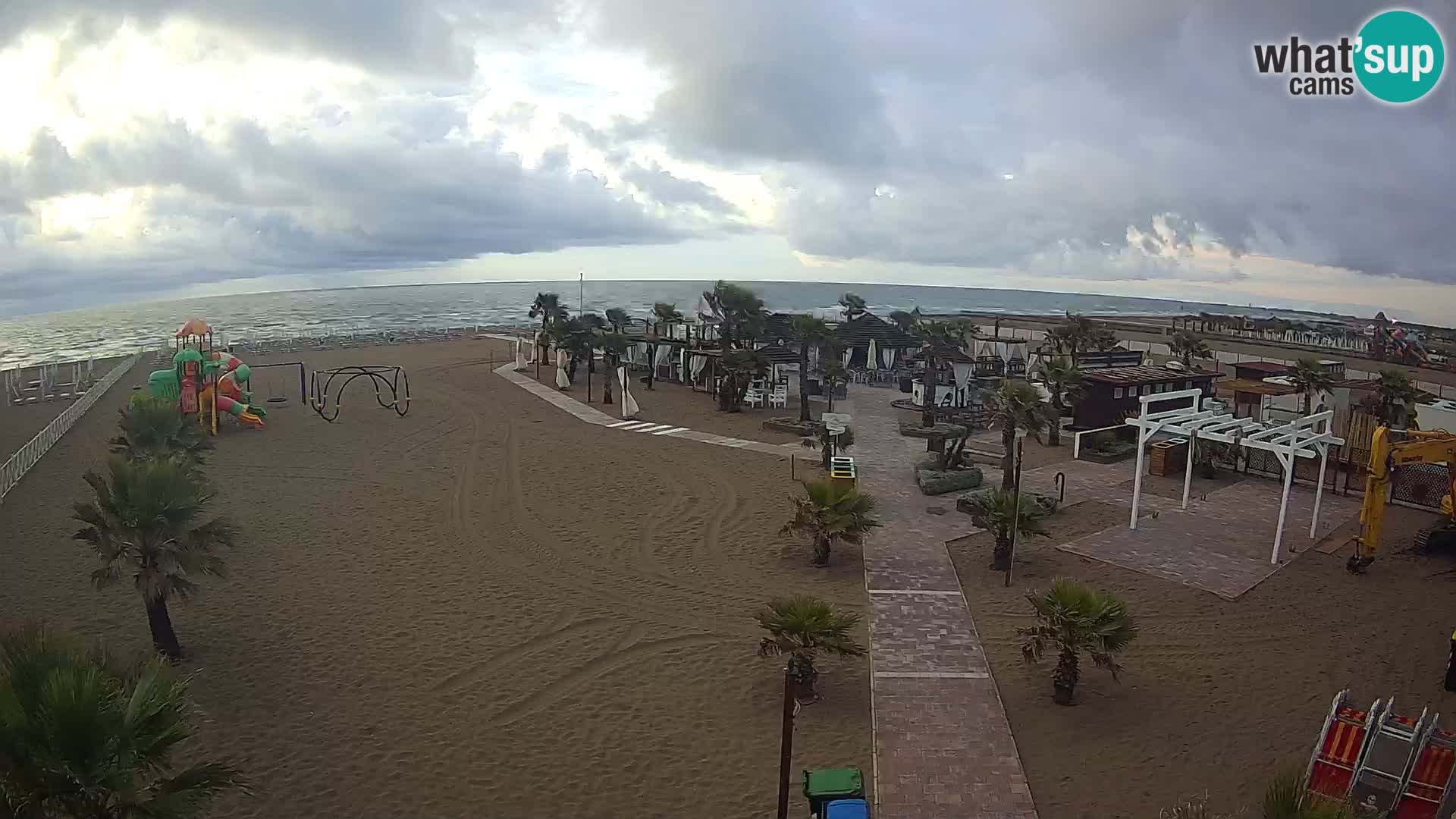 Bagno Primavera Beach – Piazzale Europa Rosolina Mare Strand webcam