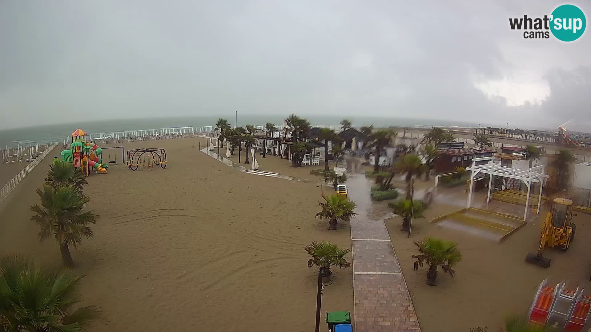 V živo Bagno Primavera Beach – Piazzale Europa Rosolina Mare webcam