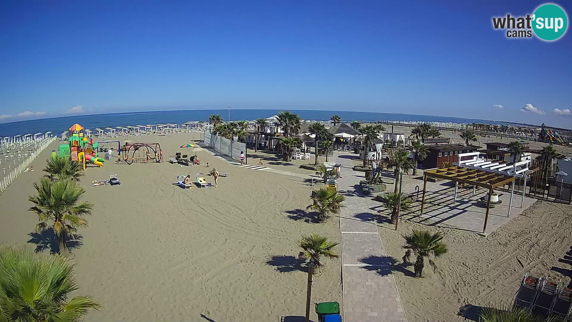 Bagno Primavera Beach – Piazzale Europa Rosolina Mare Strand webcam