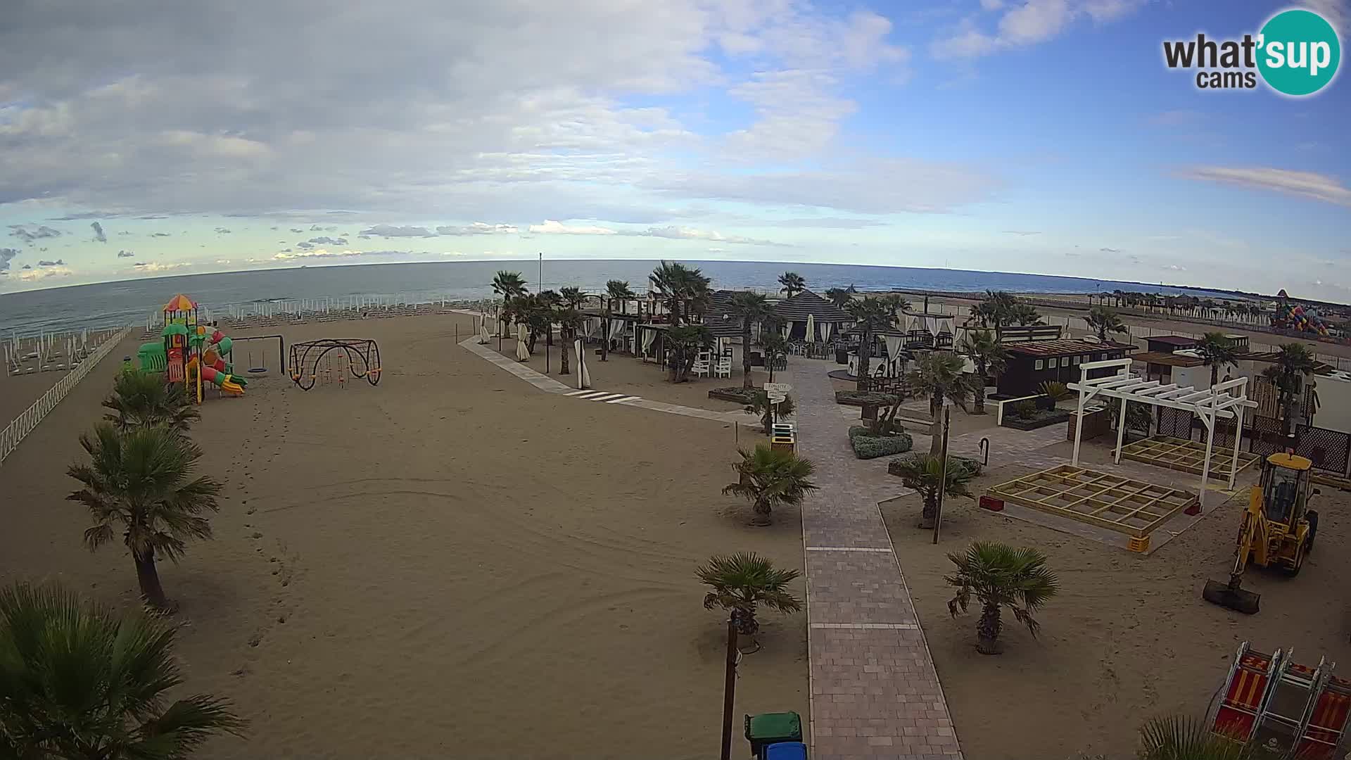 Bagno Primavera Beach – Piazzale Europa Rosolina Mare Strand webcam