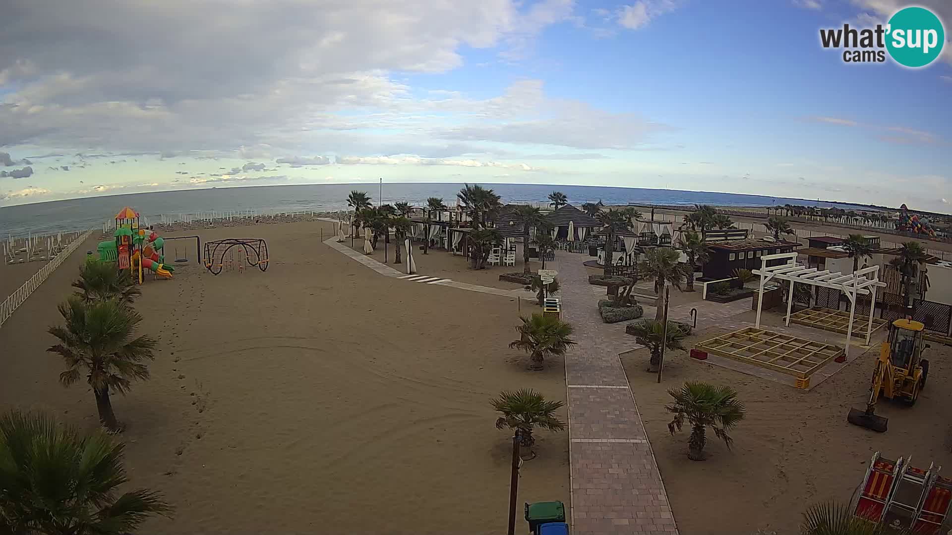 Bagno Primavera Beach – Piazzale Europa Rosolina Mare Strand webcam