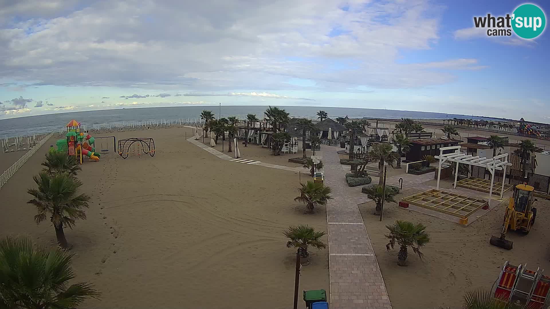 V živo Bagno Primavera Beach – Piazzale Europa Rosolina Mare webcam