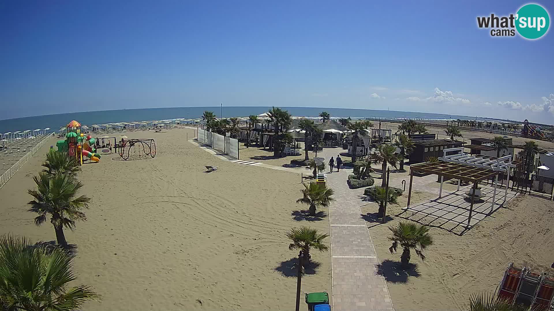 Bagno Primavera Beach – Piazzale Europa Rosolina Mare Strand webcam